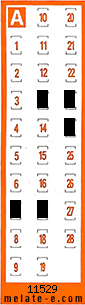 Volante ganador del sorteo 11530 de Chispazo