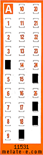 Volante ganador del sorteo 11532 de Chispazo