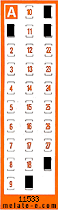 Volante ganador del sorteo 11533 de Chispazo