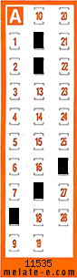 Volante ganador del sorteo 11536 de Chispazo