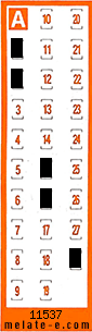 Volante ganador del sorteo 11537 de Chispazo