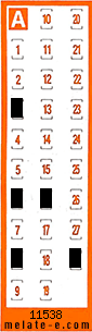 Volante ganador del sorteo 11538 de Chispazo