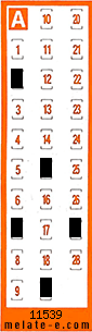 Volante ganador del sorteo 11539 de Chispazo
