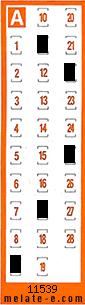 Volante ganador del sorteo 11540 de Chispazo