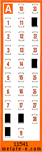Volante ganador del sorteo 11541 de Chispazo