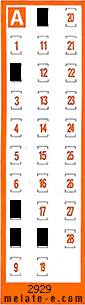 Volante ganador del sorteo 2929 de Chispazo