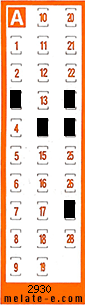 Volante ganador del sorteo 2930 de Chispazo