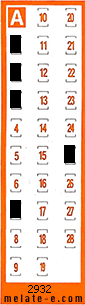 Volante ganador del sorteo 2932 de Chispazo