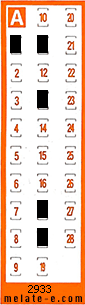Volante ganador del sorteo 2933 de Chispazo