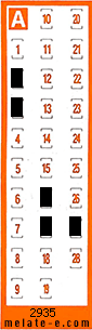 Volante ganador del sorteo 2935 de Chispazo