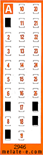 Volante ganador del sorteo 2946 de Chispazo