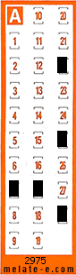 Volante ganador del sorteo 2975 de Chispazo