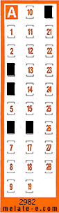 Volante ganador del sorteo 2982 de Chispazo