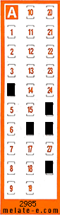Volante ganador del sorteo 2985 de Chispazo