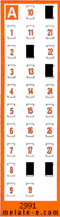 Volante ganador del sorteo 2991 de Chispazo