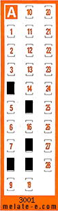 Volante ganador del sorteo 3001 de Chispazo