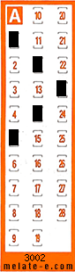 Volante ganador del sorteo 3002 de Chispazo
