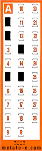 Volante ganador del sorteo 3003 de Chispazo