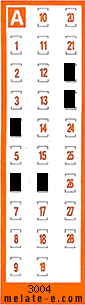 Volante ganador del sorteo 3004 de Chispazo
