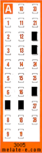Volante ganador del sorteo 3005 de Chispazo