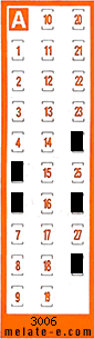 Volante ganador del sorteo 3006 de Chispazo