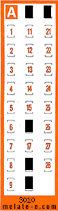 Volante ganador del sorteo 3010 de Chispazo