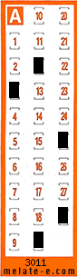Volante ganador del sorteo 3011 de Chispazo