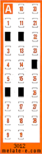 Volante ganador del sorteo 3012 de Chispazo