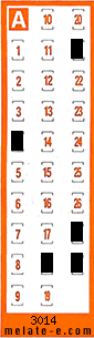 Volante ganador del sorteo 3014 de Chispazo