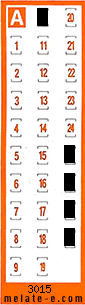 Volante ganador del sorteo 3015 de Chispazo