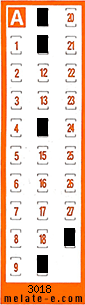 Volante ganador del sorteo 3018 de Chispazo
