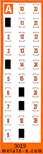 Volante ganador del sorteo 3019 de Chispazo