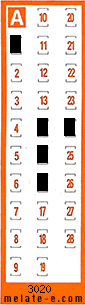 Volante ganador del sorteo 3020 de Chispazo