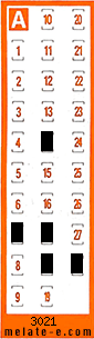 Volante ganador del sorteo 3021 de Chispazo