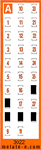 Volante ganador del sorteo 3022 de Chispazo