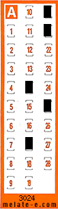 Volante ganador del sorteo 3024 de Chispazo