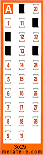Volante ganador del sorteo 3025 de Chispazo