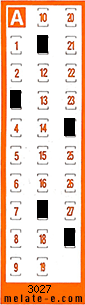 Volante ganador del sorteo 3027 de Chispazo