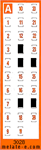 Volante ganador del sorteo 3028 de Chispazo