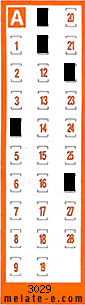 Volante ganador del sorteo 3029 de Chispazo