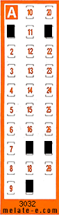 Volante ganador del sorteo 3032 de Chispazo