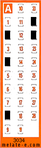 Volante ganador del sorteo 3034 de Chispazo