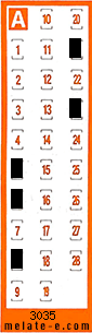 Volante ganador del sorteo 3035 de Chispazo