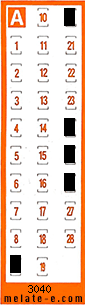 Volante ganador del sorteo 3040 de Chispazo