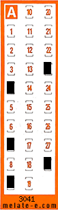 Volante ganador del sorteo 3041 de Chispazo
