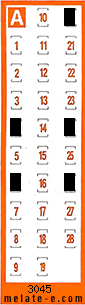Volante ganador del sorteo 3045 de Chispazo