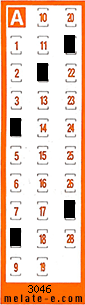 Volante ganador del sorteo 3046 de Chispazo