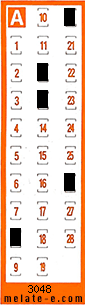 Volante ganador del sorteo 3048 de Chispazo
