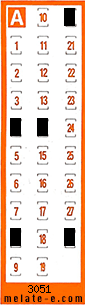 Volante ganador del sorteo 3051 de Chispazo