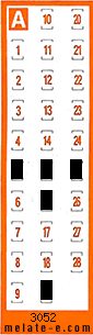Volante ganador del sorteo 3052 de Chispazo